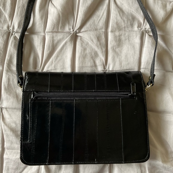 Vintage Lee sands eel skin shoulder bag - Picture 13 of 16